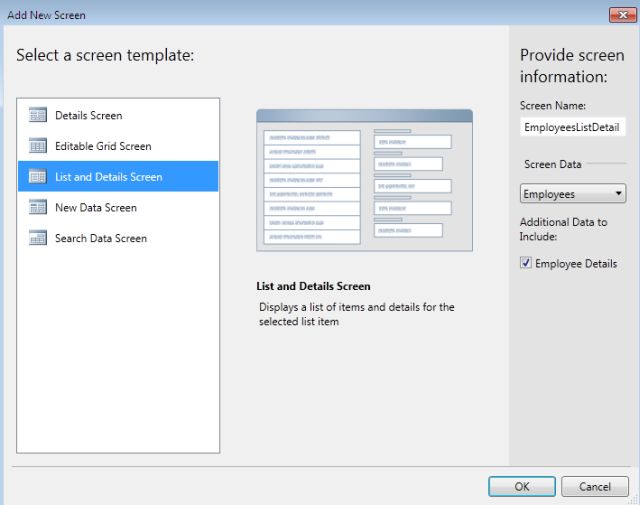 Using a GroupBox Control in LightSwitch Visual Studio 2012